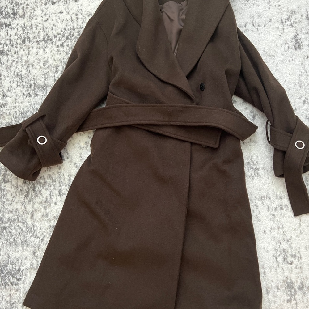 Women long wool coat